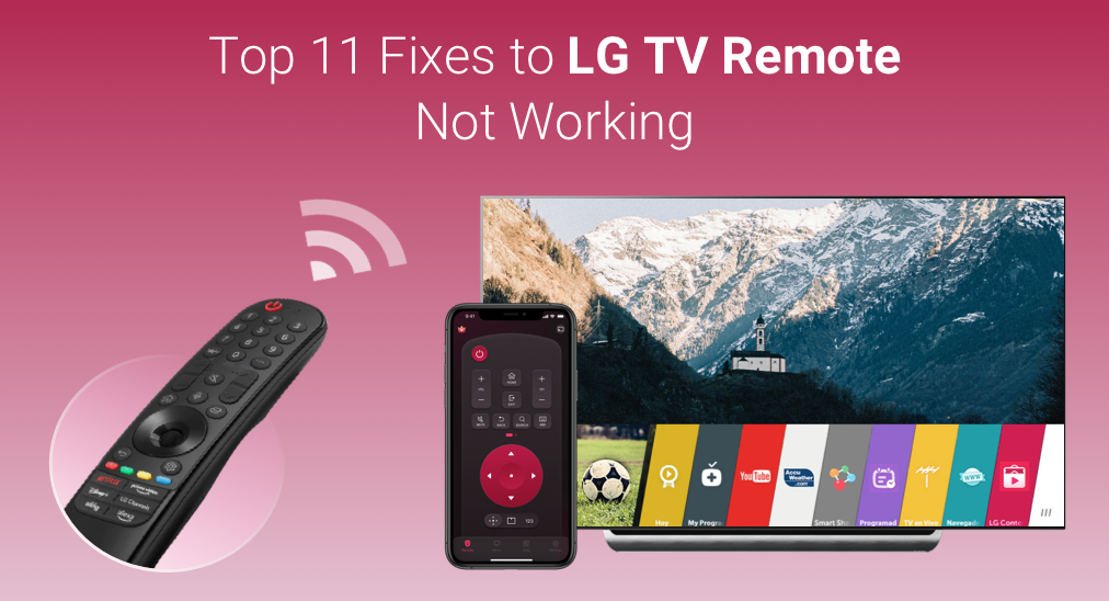Fixes to LG TV Remote Not Working